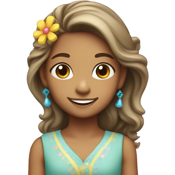 Loved girl emoji