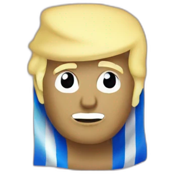 trans flag donald trump emoji
