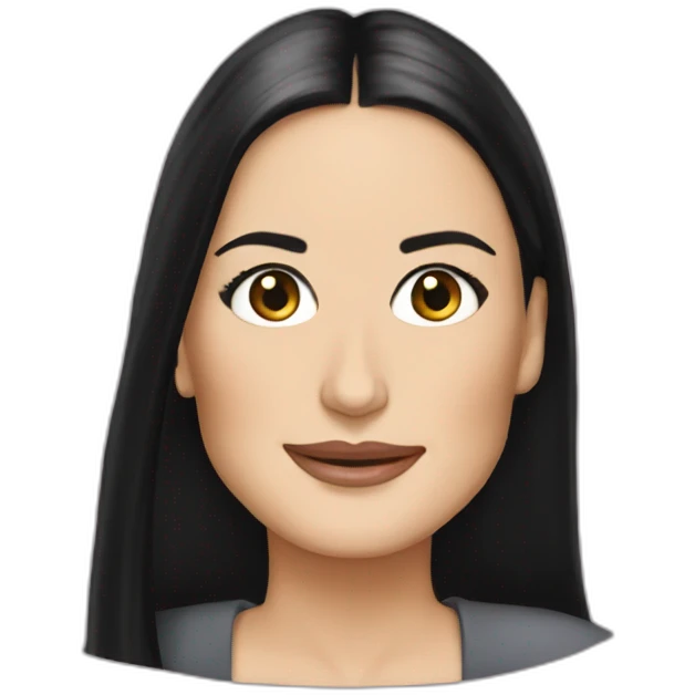 Demi Moore emoji
