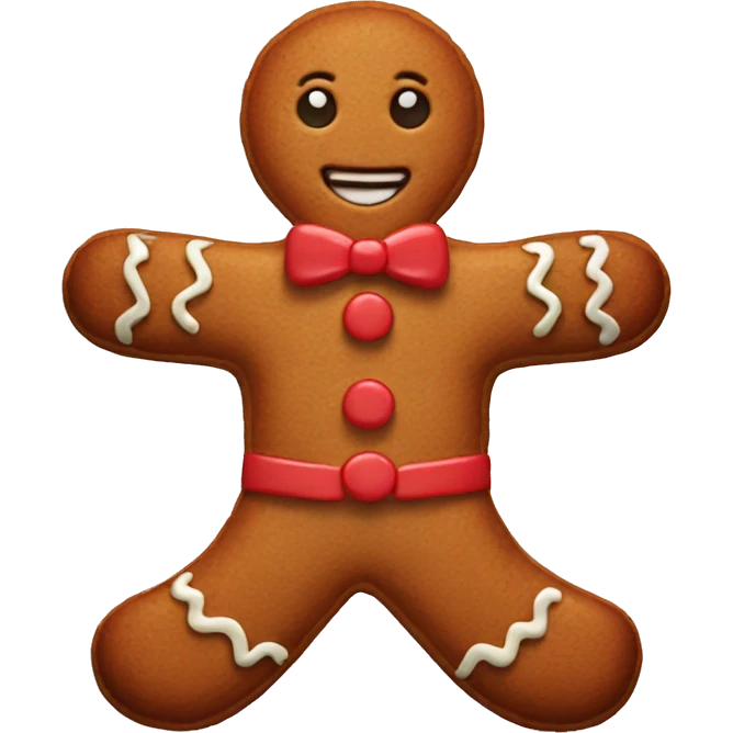 Gingerbread emoji