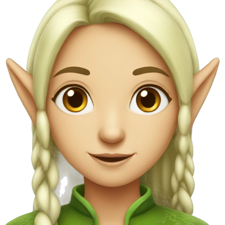 Female elf emoji