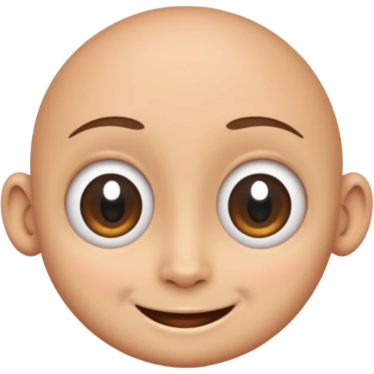 Cartoon head emoji