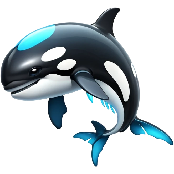 orca  cyborg emoji