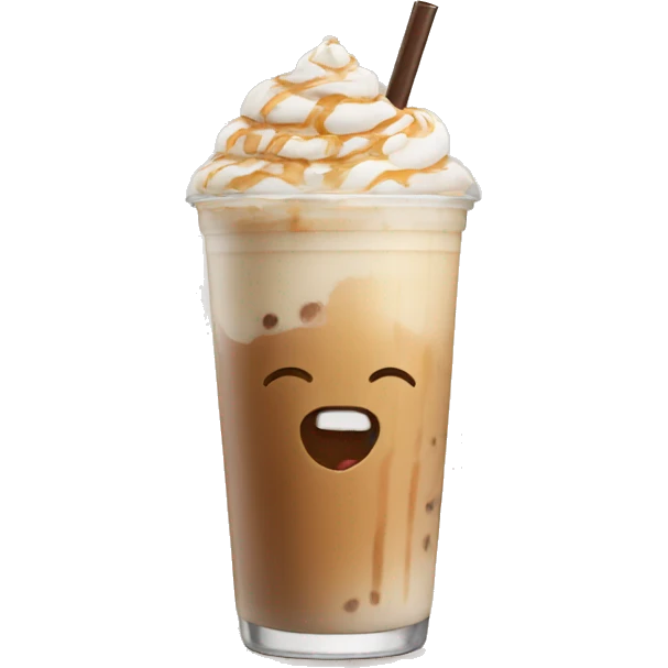 iced latte emoji