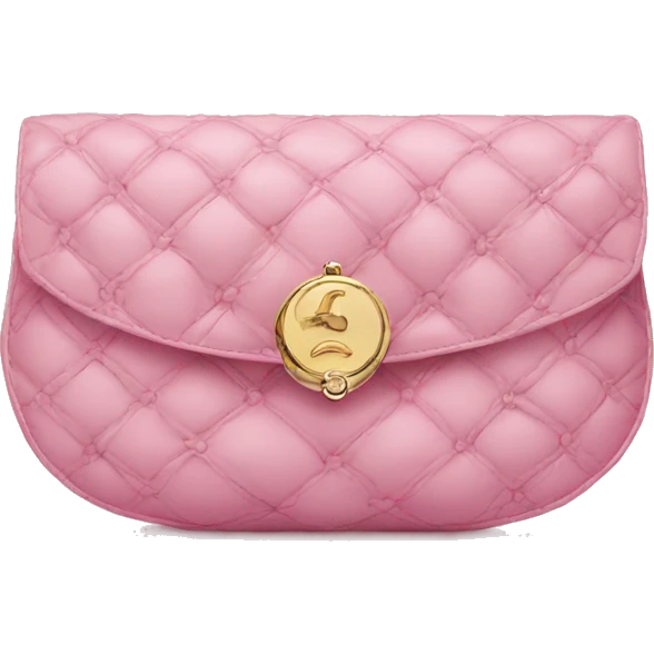 Pink Dior clutch  emoji