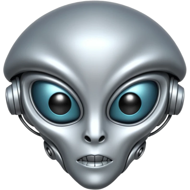 alien in cyborg emoji