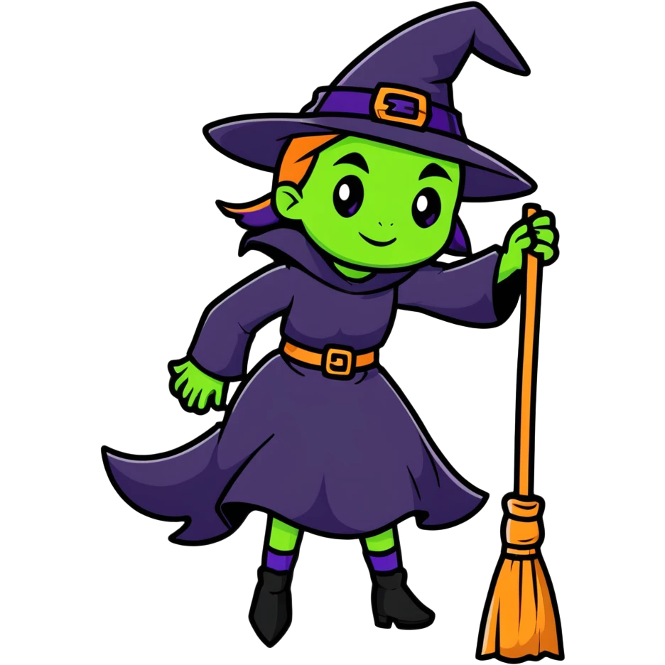 wicked witch emoji