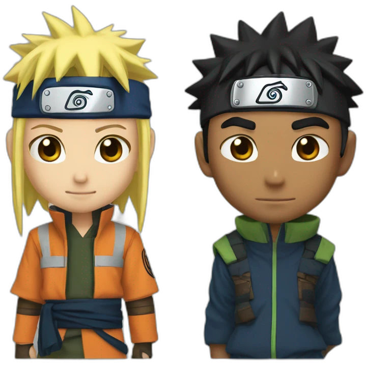 naruto and saskue emoji