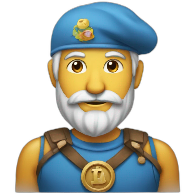 Un géant avec un nain emoji