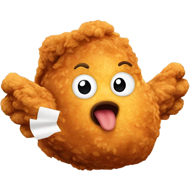 fried chicken emoji