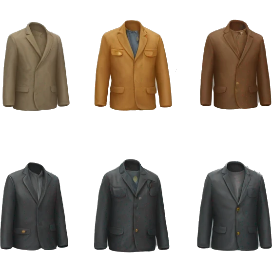 jacket without a man emoji