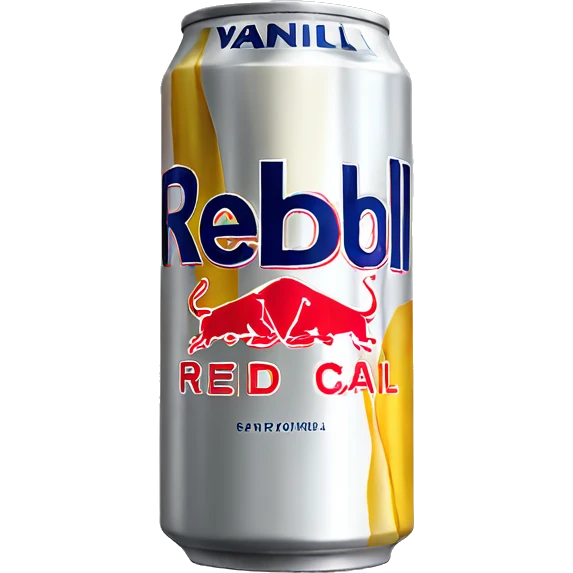 Vanilla redbull can emoji
