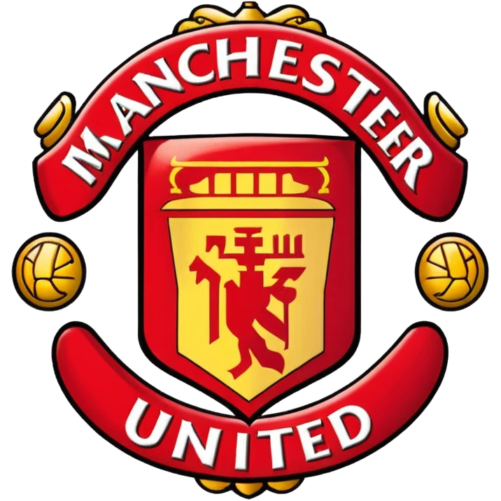 Create the emoji of Manchester united logo as emoji format for TikTok username emoji