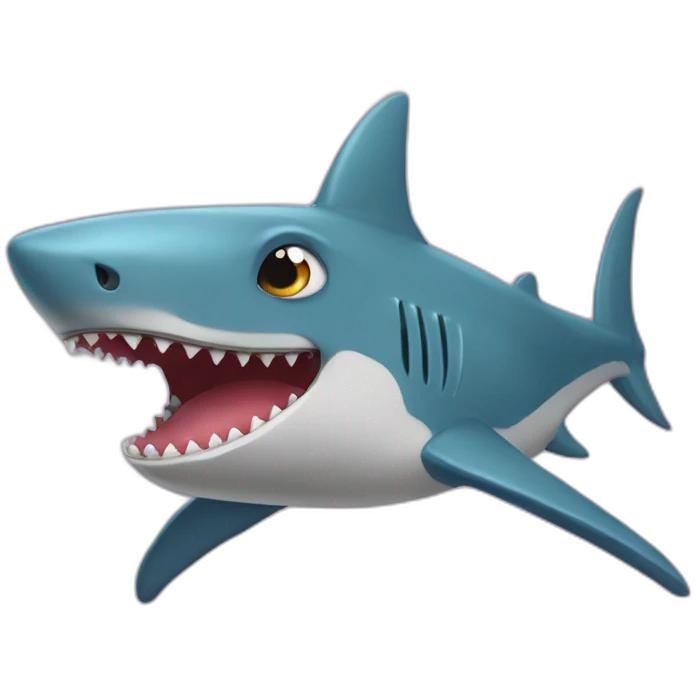 shark and pterodactyl halloween emoji
