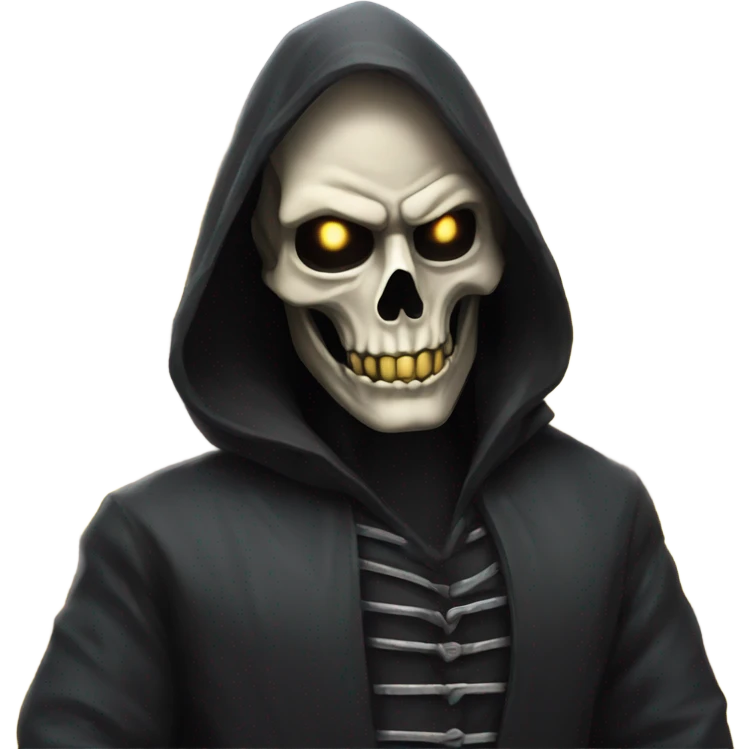 New years eve grim reape emoji