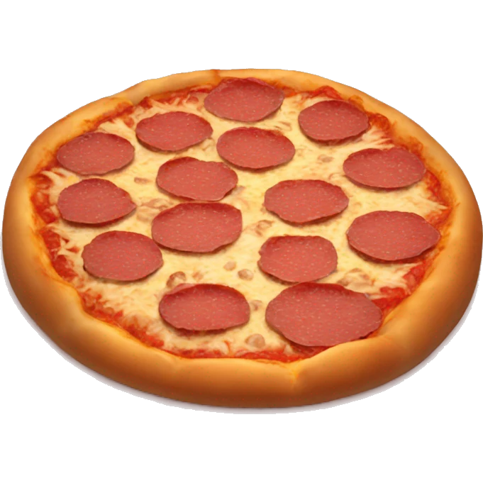 none pizza with left beef emoji