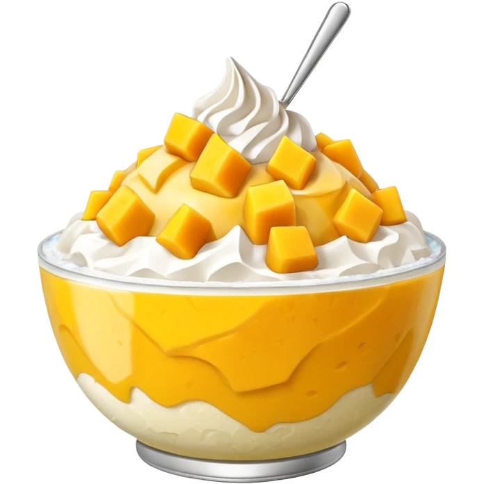 mango bingsu emoji
