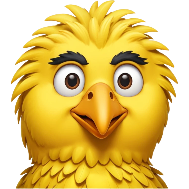 Big bird from Sesame Street emoji