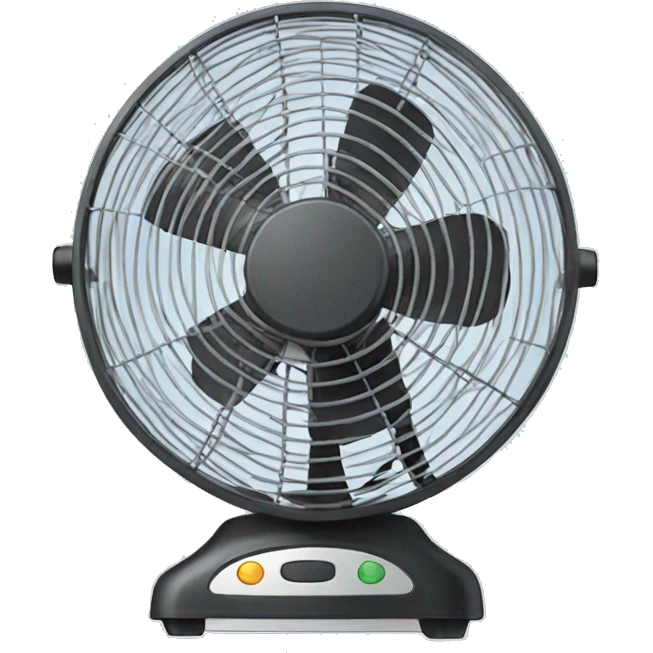 Portable fan emoji