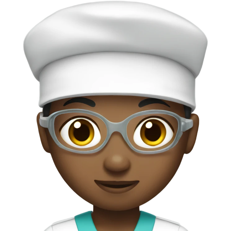 cute pallid nurse emoji
