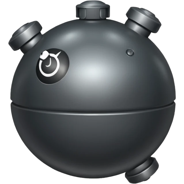 bomb circle emoji