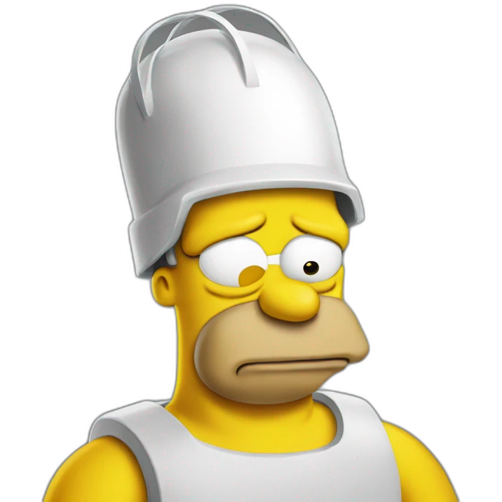 Homer simpson from the futur emoji