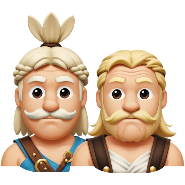 Asterix and Obelix emoji