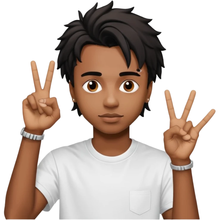 Playboi carti yvl hand sign emoji