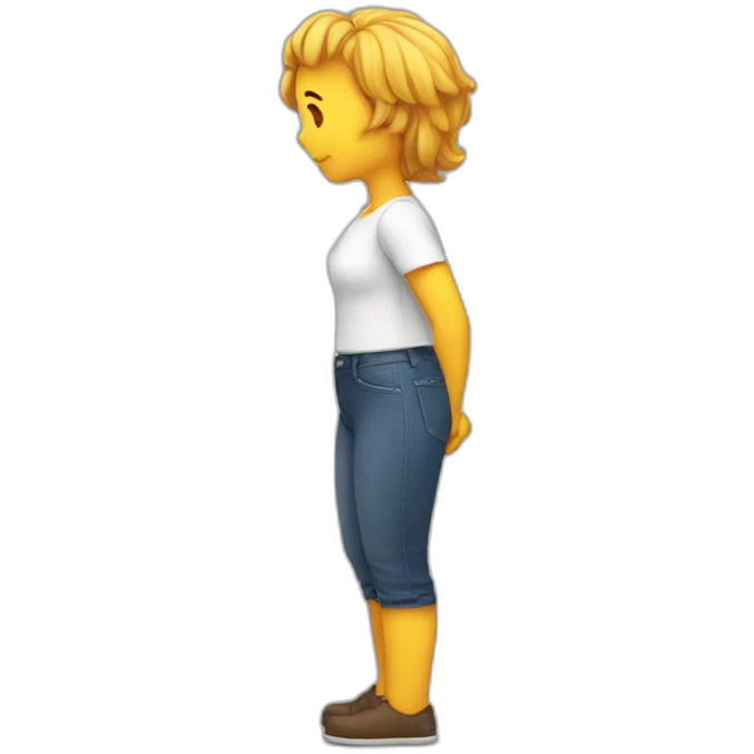Touching Waist  emoji