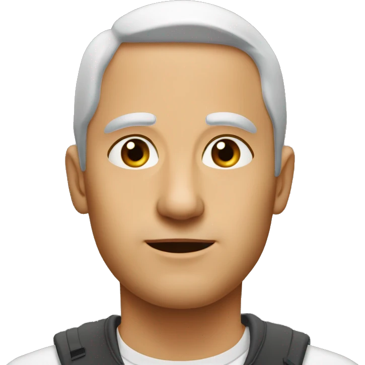 пудель коричневый  emoji