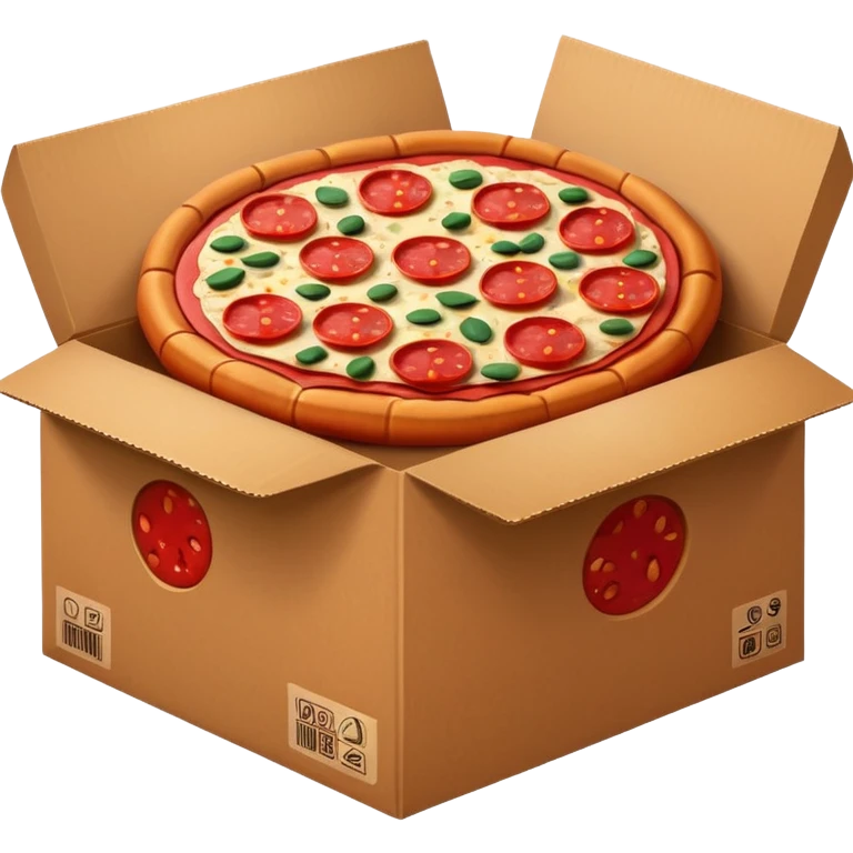 box of pepperoni emoji