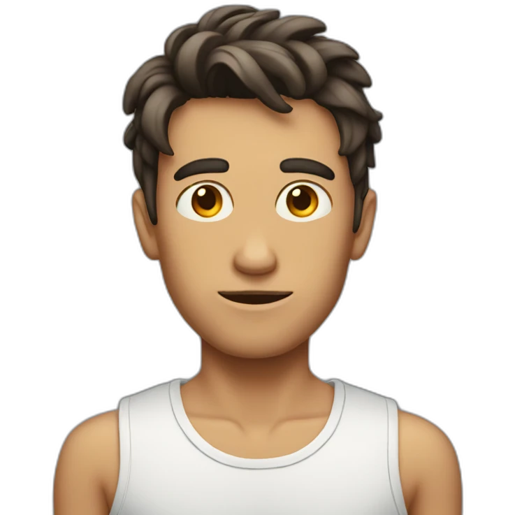 Skinny man emoji