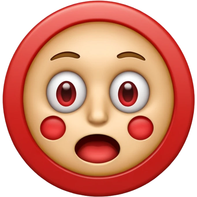 emoji of a classic internet meme face with a 'fraud alert' stamp emoji
