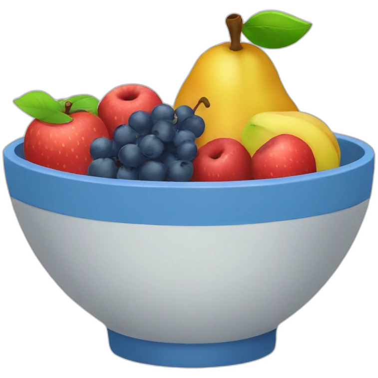 bowl of fruits emoji