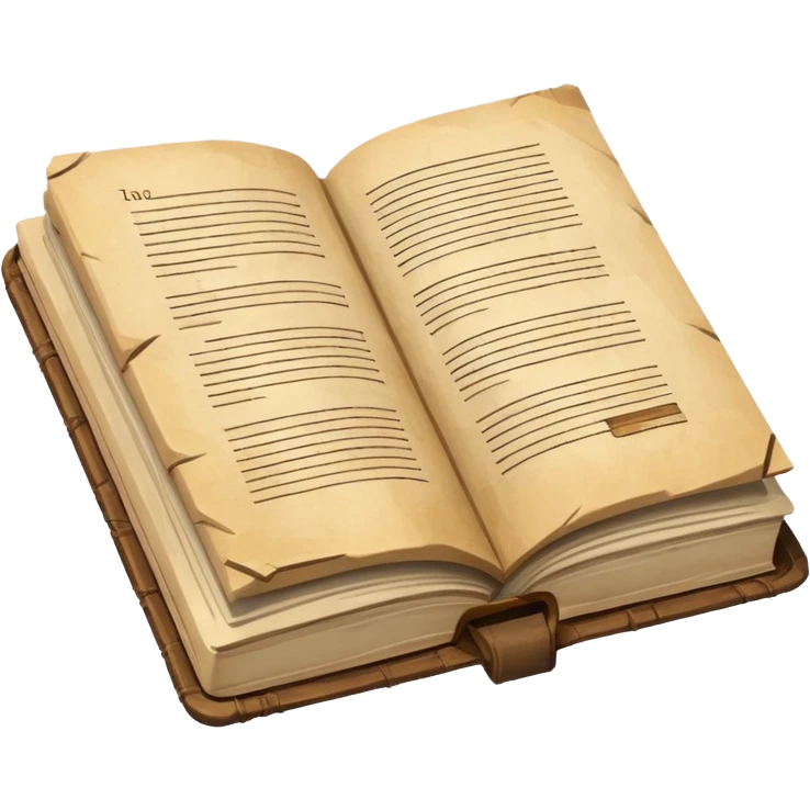 low poly JOB BOOK HISTOIRCAL  emoji