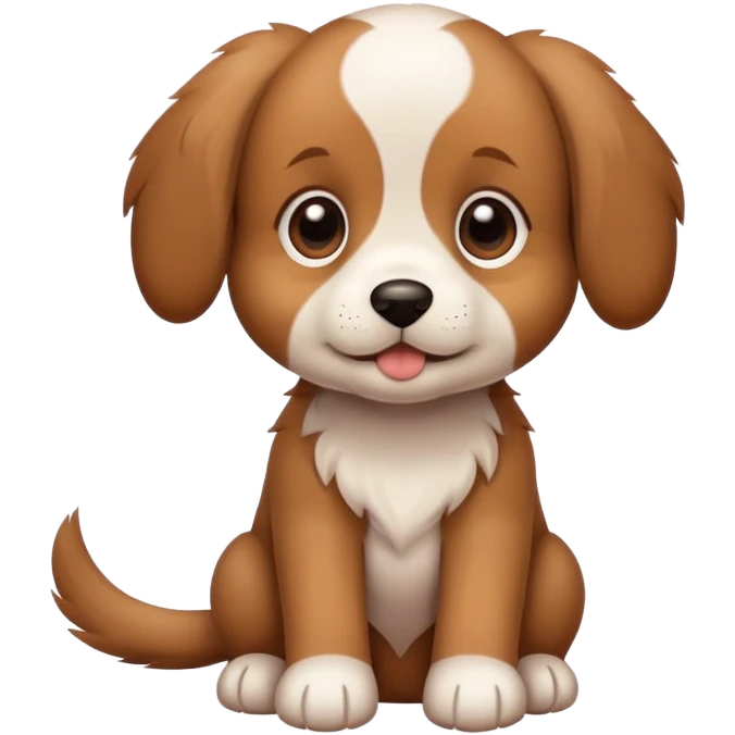 puppy with floppy ears emoji