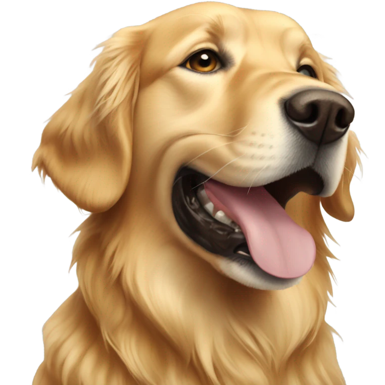 golden retriever emoji