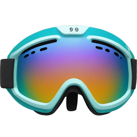 ski goggles emoji