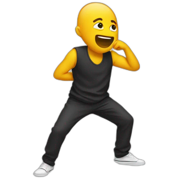Comme dab emoji