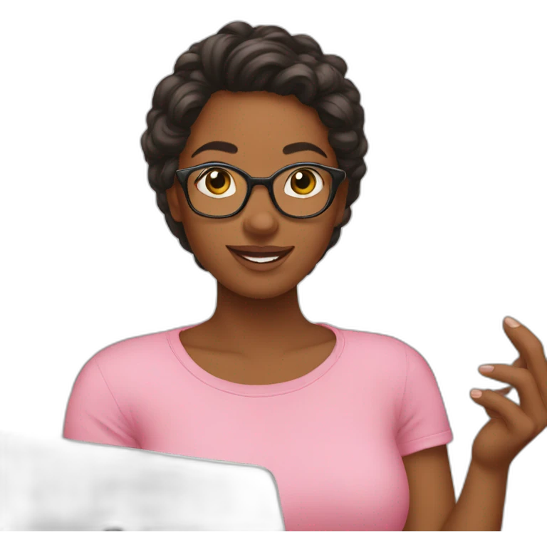 Daughter taking moms photo  emoji