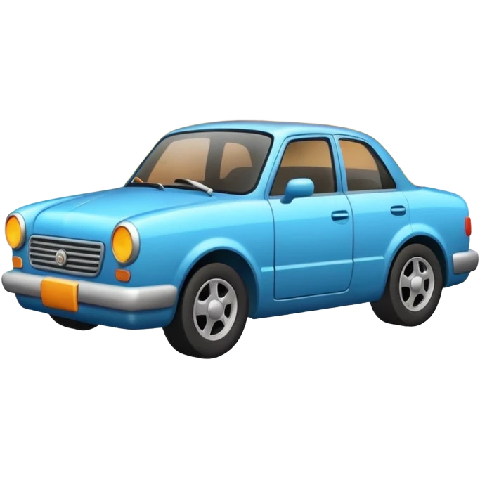 Driving car into a wall with a big explosion  emoji