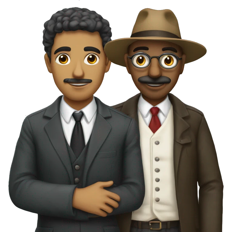 pessoa assustada com burrice de outra emoji