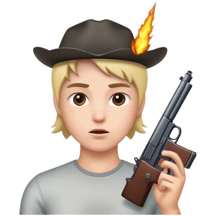 Gun to head  emoji