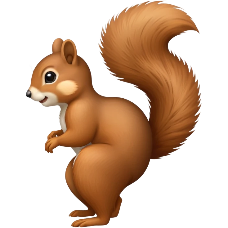 squirrel twerking view from back emoji