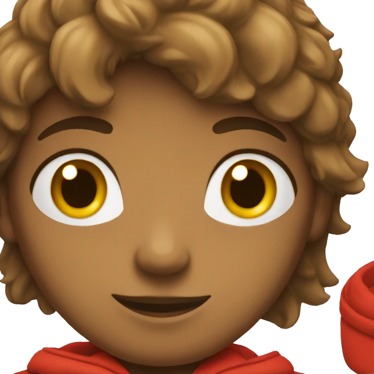 Red hoodie emoji