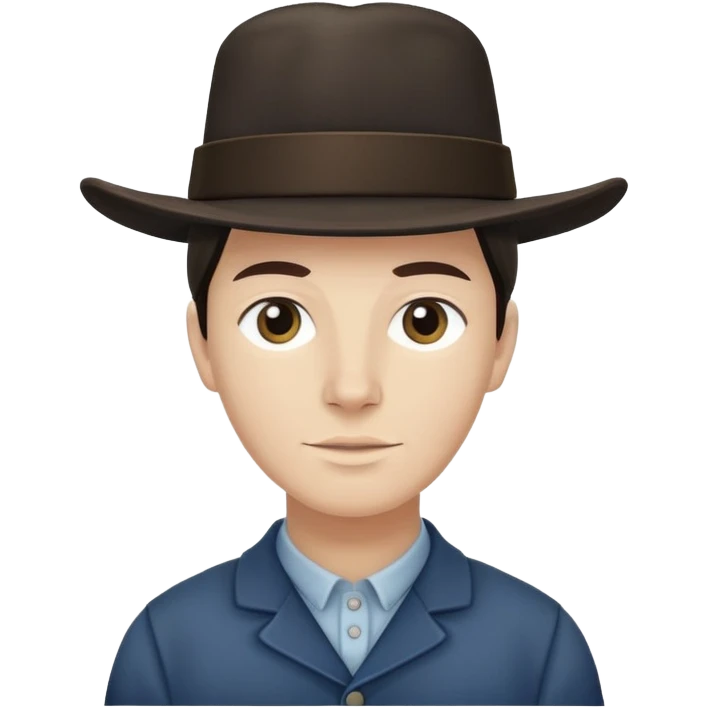 Amish person emoji