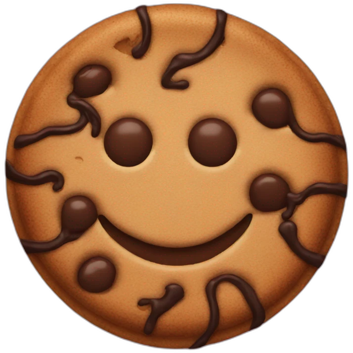 Chocolate Cookie  emoji