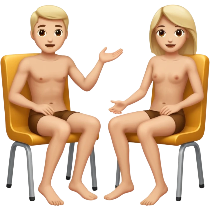 Legs open emiji emoji