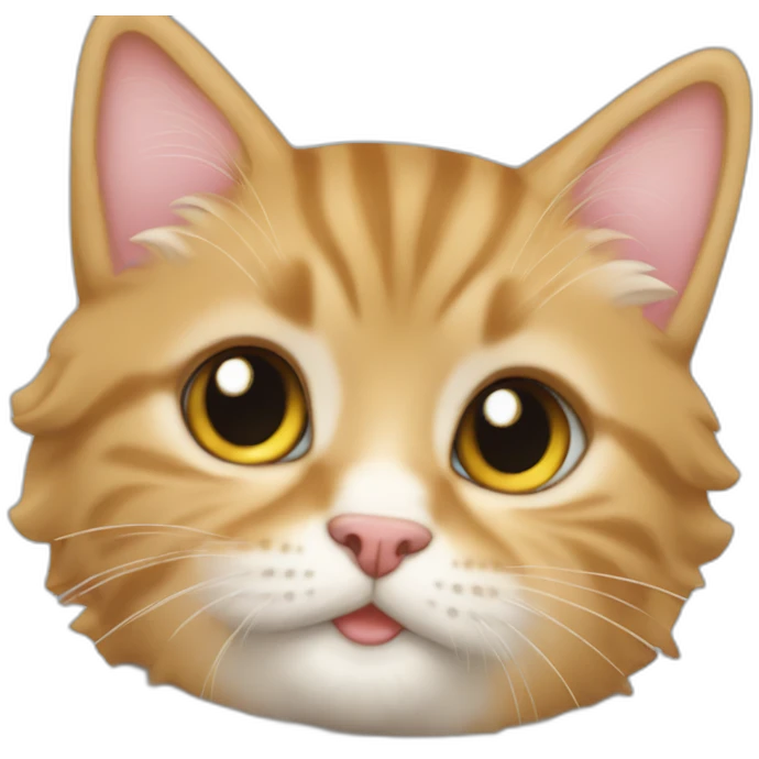 chaton sur un chien emoji