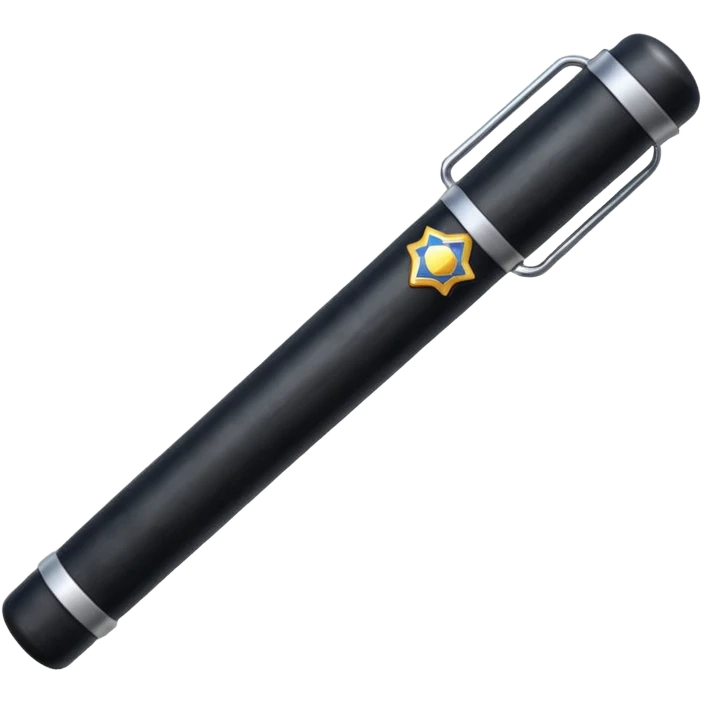 police baton emoji